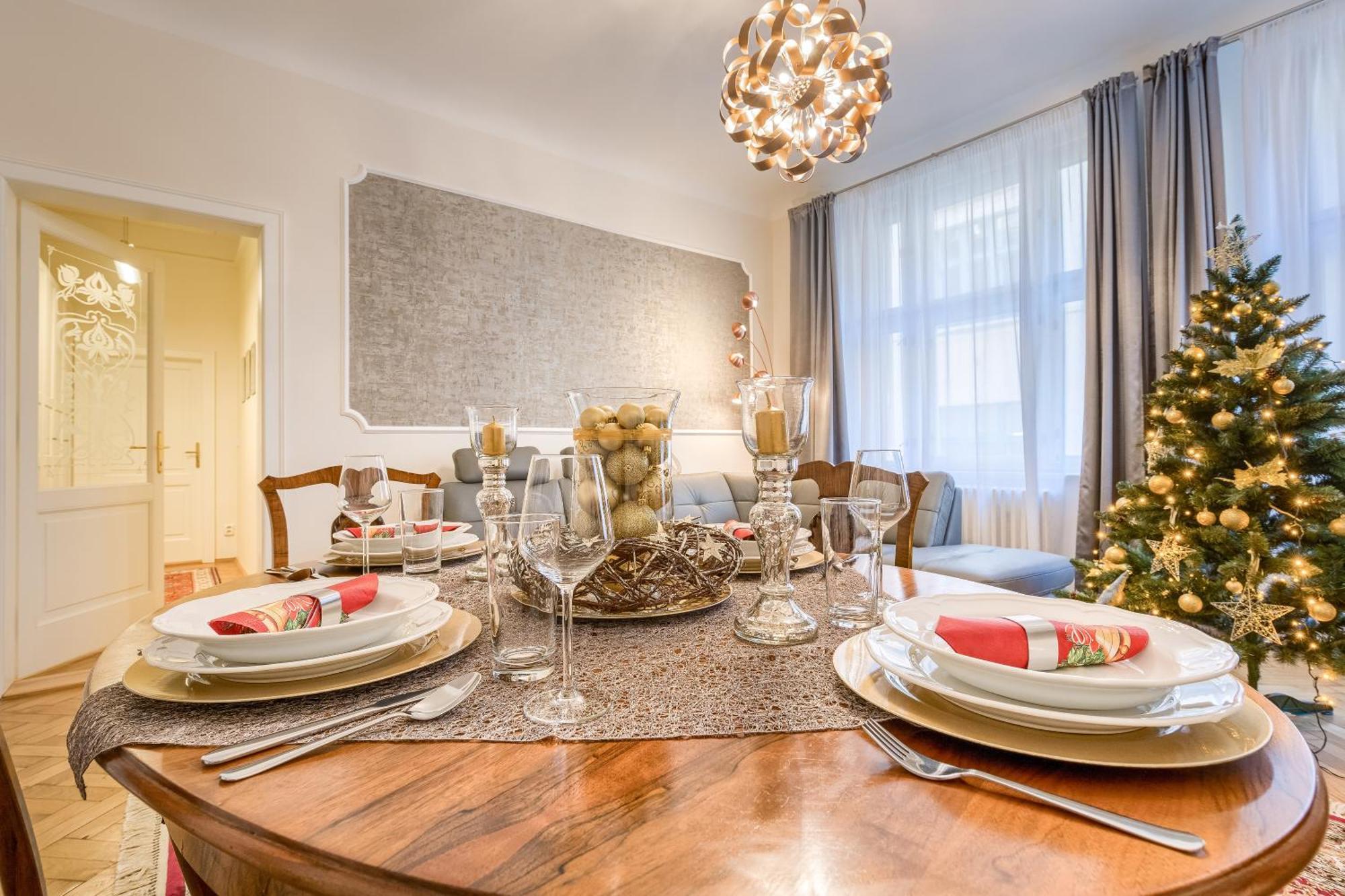Pragueone Apartment,A/C,Terrace חדר תמונה